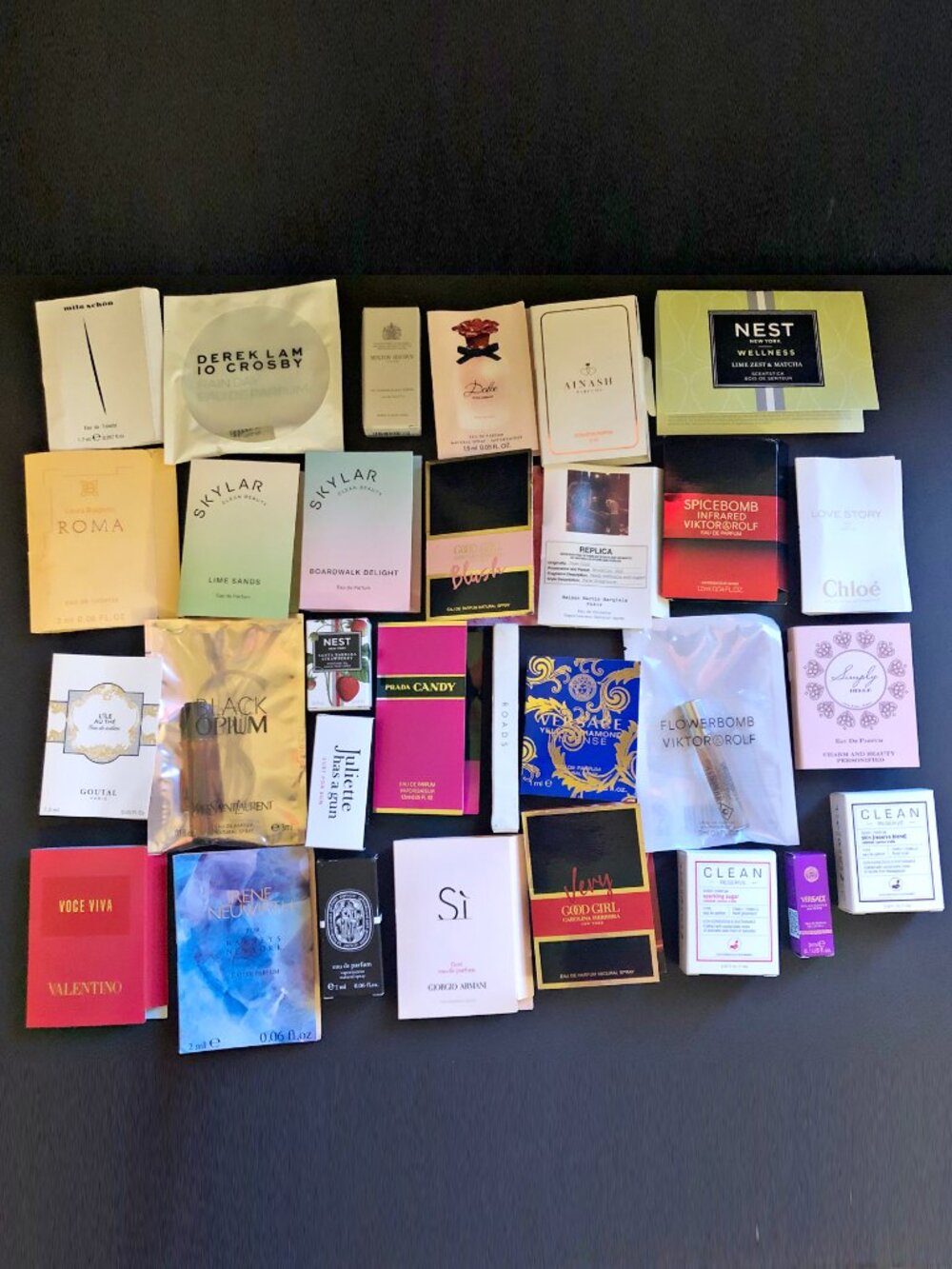 Designer + niche fragrance sample lot -  YSL Nest Chloé Replica BNWT